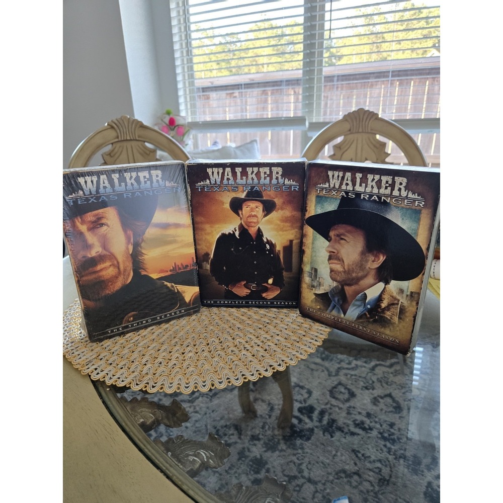 Walker Texas Ranger Seasons 1-2 And 3 DVD 21 Disc Set B002